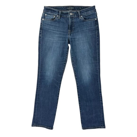 Lucky Brand Sweet Crop Jeans Mid Rise Size 4 / 27 - Picture 1 of 9